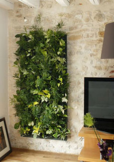 YTYCJSFH 40 * 60 cm moderno falso artificiale verde da parete verticale per piante